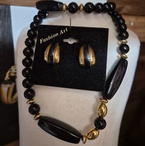 Vintage Imperial  Earrings Napier Neclace